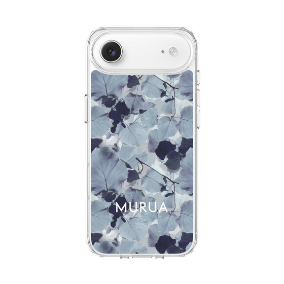 スリムプロテクションケース［ MURUA - アートプリント - Gray ］