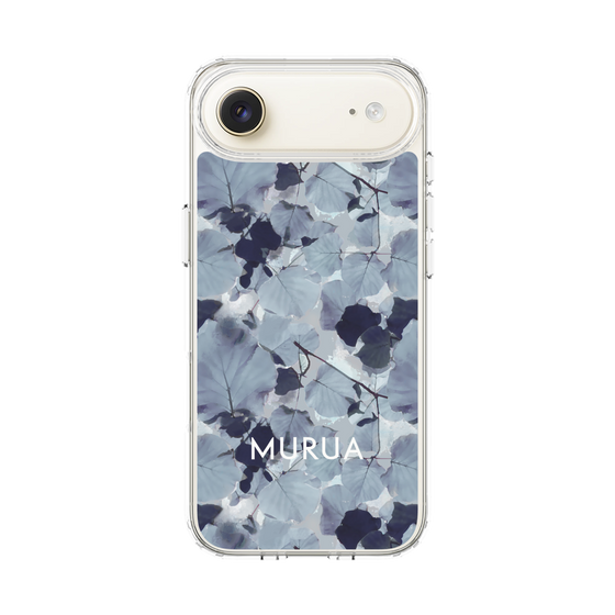 スリムプロテクションケース［ MURUA - アートプリント - Gray ］
