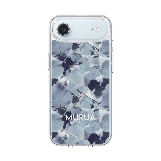 スリムプロテクションケース［ MURUA - アートプリント - Gray ］