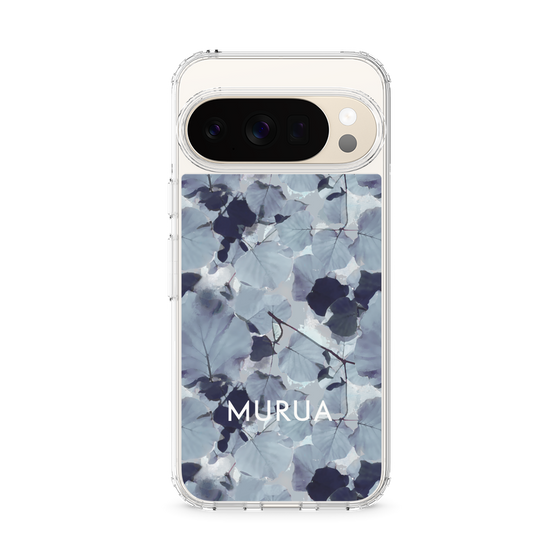 スリムプロテクションケース［ MURUA - アートプリント - Gray ］