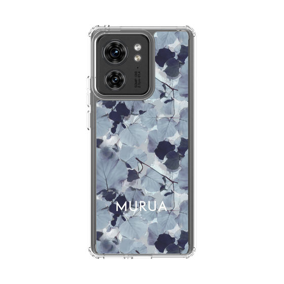 スリムプロテクションケース［ MURUA - アートプリント - Gray ］