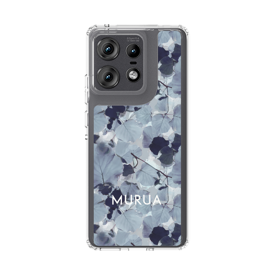 スリムプロテクションケース［ MURUA - アートプリント - Gray ］