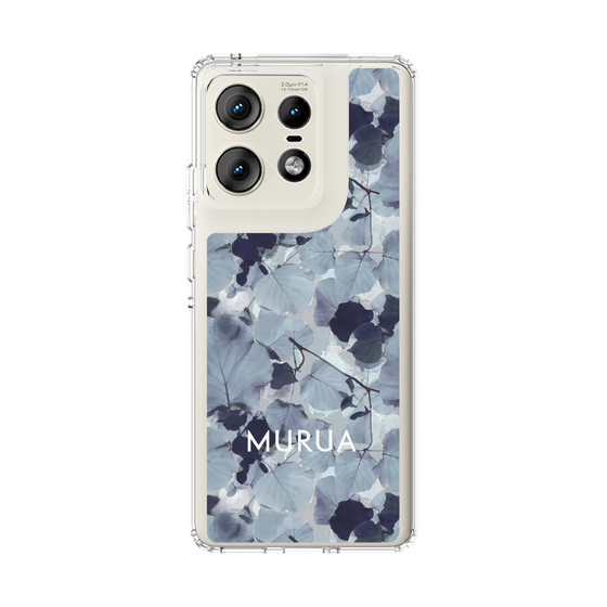 スリムプロテクションケース［ MURUA - アートプリント - Gray ］