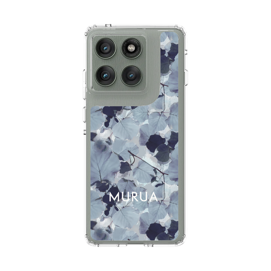 スリムプロテクションケース［ MURUA - アートプリント - Gray ］