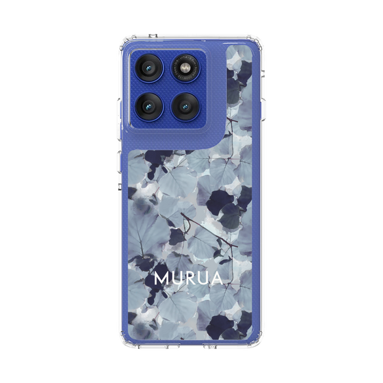 スリムプロテクションケース［ MURUA - アートプリント - Gray ］