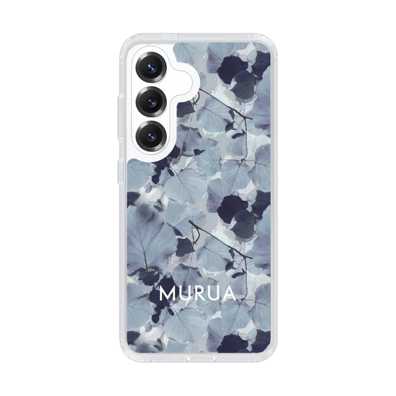 スリムプロテクションケース［ MURUA - アートプリント - Gray ］