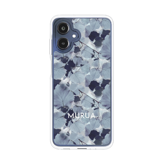 スリムプロテクションケース［ MURUA - アートプリント - Gray ］
