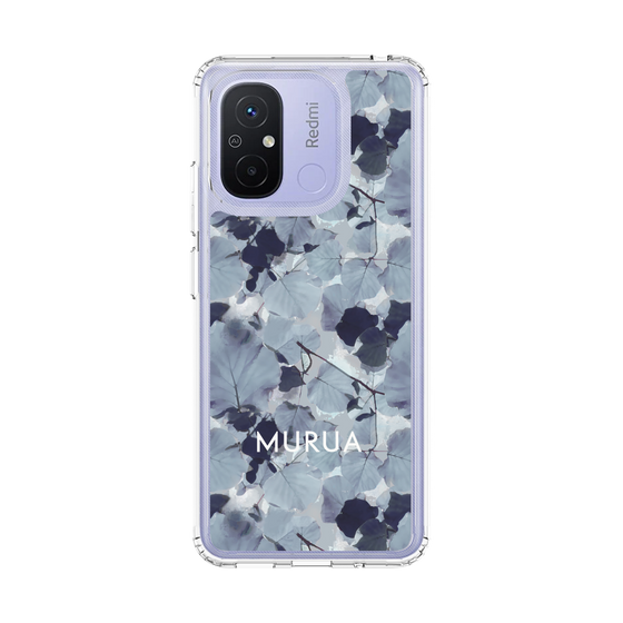 スリムプロテクションケース［ MURUA - アートプリント - Gray ］