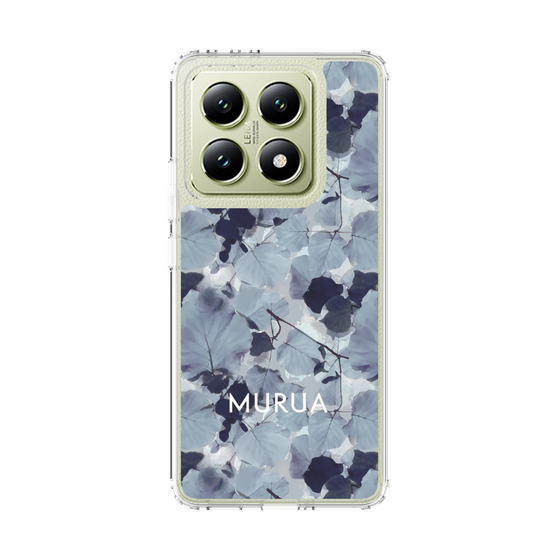 スリムプロテクションケース［ MURUA - アートプリント - Gray ］
