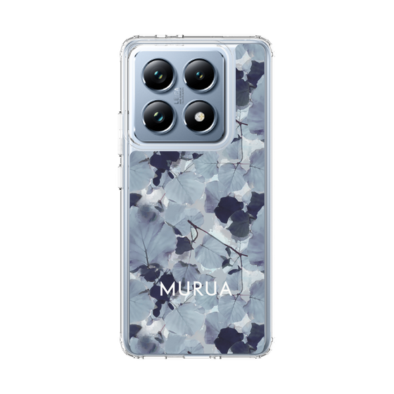 スリムプロテクションケース［ MURUA - アートプリント - Gray ］