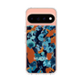 スリムプロテクションケース［ MURUA - アートプリント - Navy × Orange ］