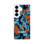 スリムプロテクションケース［ MURUA - アートプリント - Navy × Orange ］