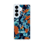 スリムプロテクションケース［ MURUA - アートプリント - Navy × Orange ］