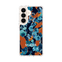 スリムプロテクションケース［ MURUA - アートプリント - Navy × Orange ］