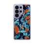 スリムプロテクションケース［ MURUA - アートプリント - Navy × Orange ］