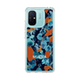 スリムプロテクションケース［ MURUA - アートプリント - Navy × Orange ］