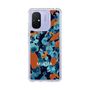 スリムプロテクションケース［ MURUA - アートプリント - Navy × Orange ］