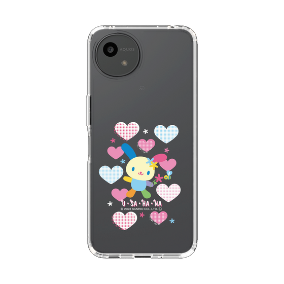 スリムプロテクションケース［ ウサハナ - 思い出の平成デザイン ］