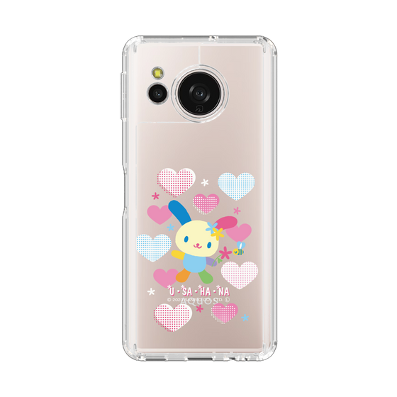 スリムプロテクションケース［ ウサハナ - 思い出の平成デザイン ］