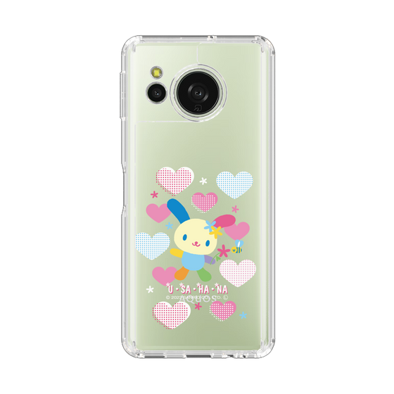 スリムプロテクションケース［ ウサハナ - 思い出の平成デザイン ］