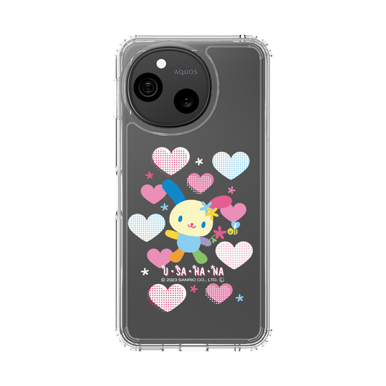 スリムプロテクションケース［ ウサハナ - 思い出の平成デザイン ］