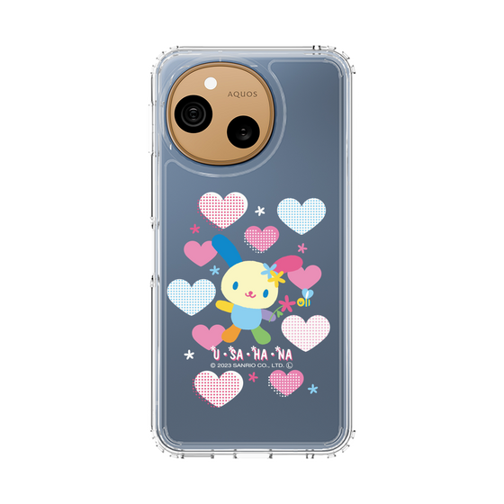 スリムプロテクションケース［ ウサハナ - 思い出の平成デザイン ］