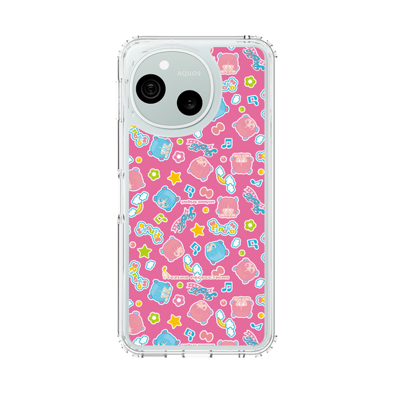 スリムプロテクションケース［ ブラック・ジャック ピノコ - ステッカー - ピンク ］