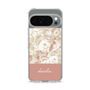 スリムプロテクションケース［ dazzlin - ペイントフラワー - Pink ］