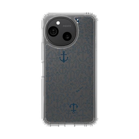 スリムプロテクションケース［ SINA COVA - イカリ - Navy ］