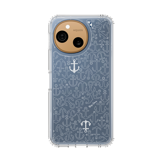 スリムプロテクションケース［ SINA COVA - イカリ - White ］