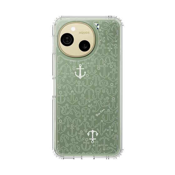 スリムプロテクションケース［ SINA COVA - イカリ - White ］