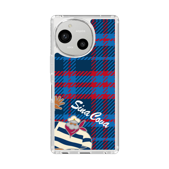 スリムプロテクションケース［ SINA COVA - チェック ］