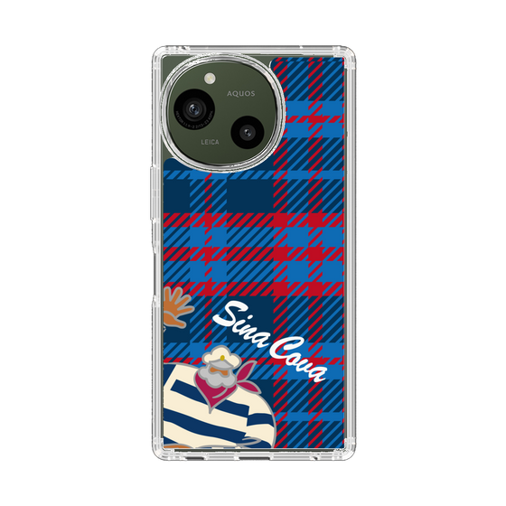 スリムプロテクションケース［ SINA COVA - チェック ］