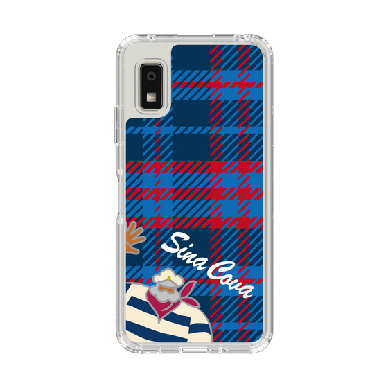 スリムプロテクションケース［ SINA COVA - チェック ］