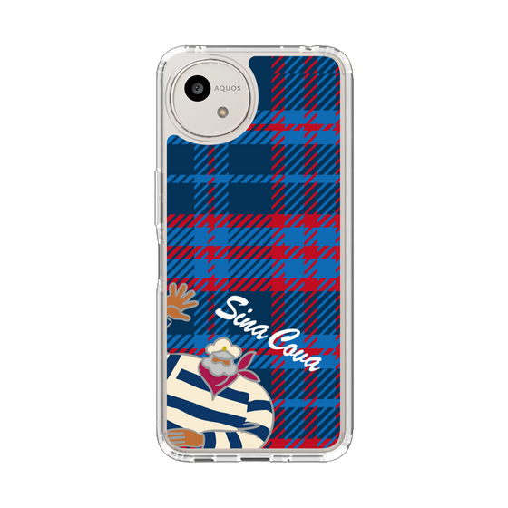 スリムプロテクションケース［ SINA COVA - チェック ］