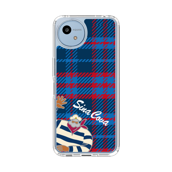 スリムプロテクションケース［ SINA COVA - チェック ］