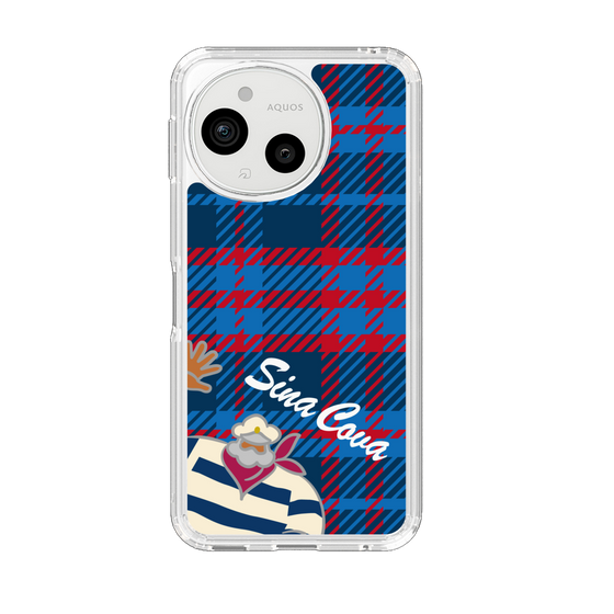 スリムプロテクションケース［ SINA COVA - チェック ］