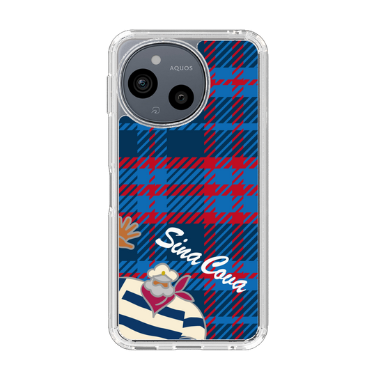 スリムプロテクションケース［ SINA COVA - チェック ］