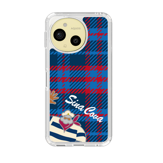 スリムプロテクションケース［ SINA COVA - チェック ］