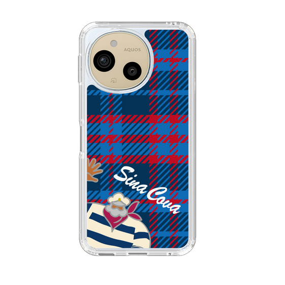 スリムプロテクションケース［ SINA COVA - チェック ］