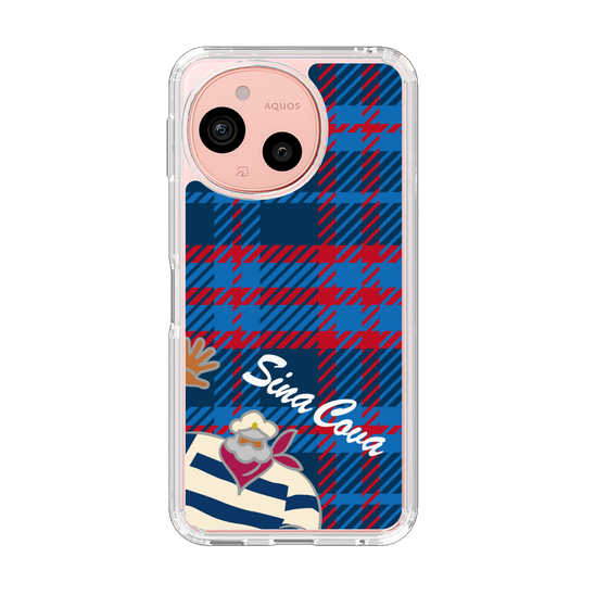 スリムプロテクションケース［ SINA COVA - チェック ］