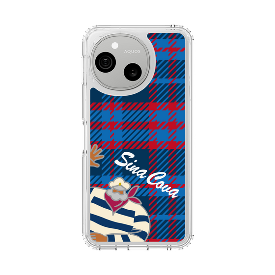 スリムプロテクションケース［ SINA COVA - チェック ］