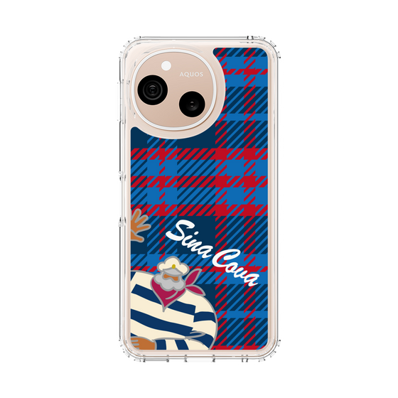 スリムプロテクションケース［ SINA COVA - チェック ］