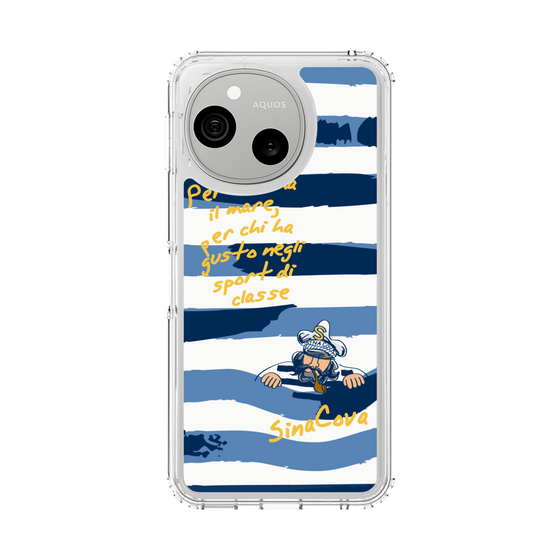 スリムプロテクションケース［ SINA COVA - ボーダー ］