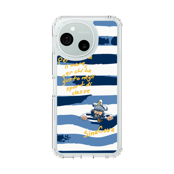 スリムプロテクションケース［ SINA COVA - ボーダー ］