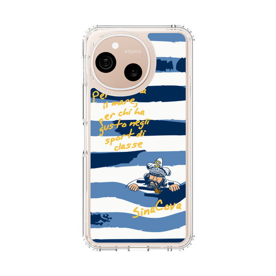 スリムプロテクションケース［ SINA COVA - ボーダー ］