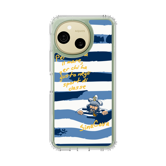 スリムプロテクションケース［ SINA COVA - ボーダー ］