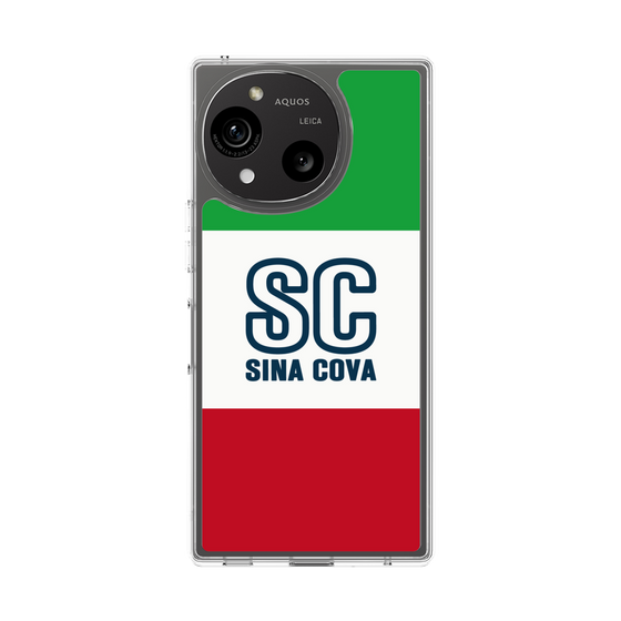 スリムプロテクションケース［ SINA COVA - トリコロールカラー ］