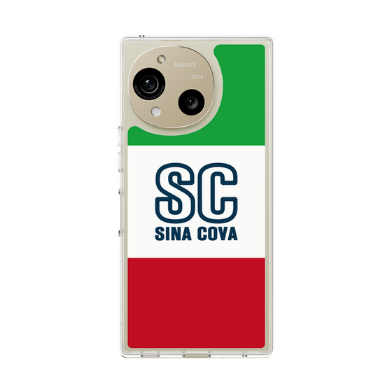 スリムプロテクションケース［ SINA COVA - トリコロールカラー ］