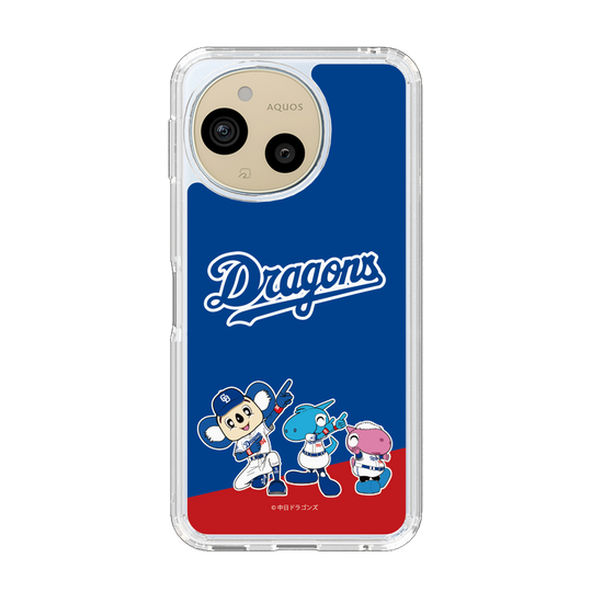 スリムプロテクションケース［ 中日ドラゴンズ - ロゴ集合デザイン ］